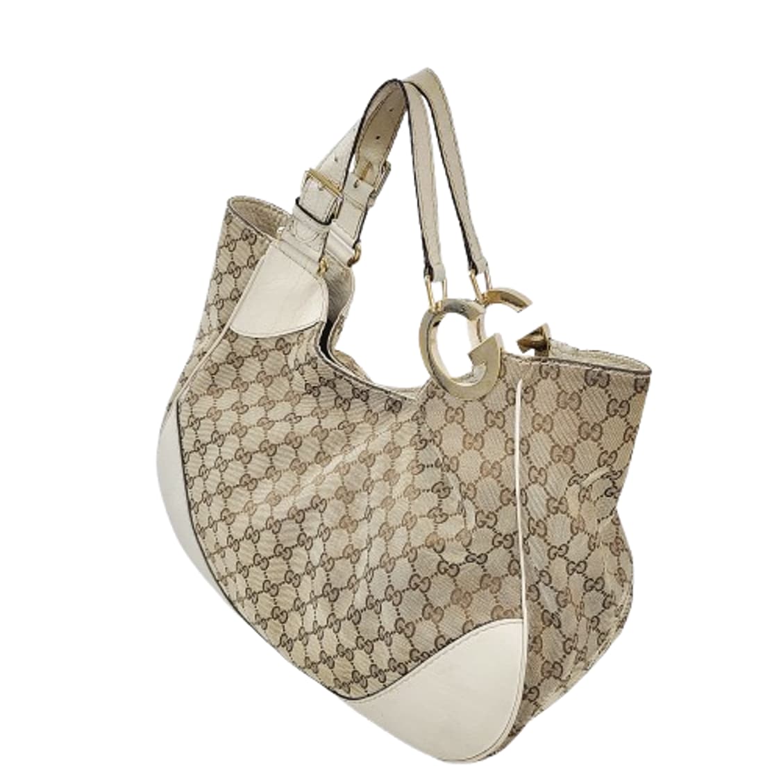 정품 구찌 샬롯 GG 로고 자가드 숄더백 상품이미지4