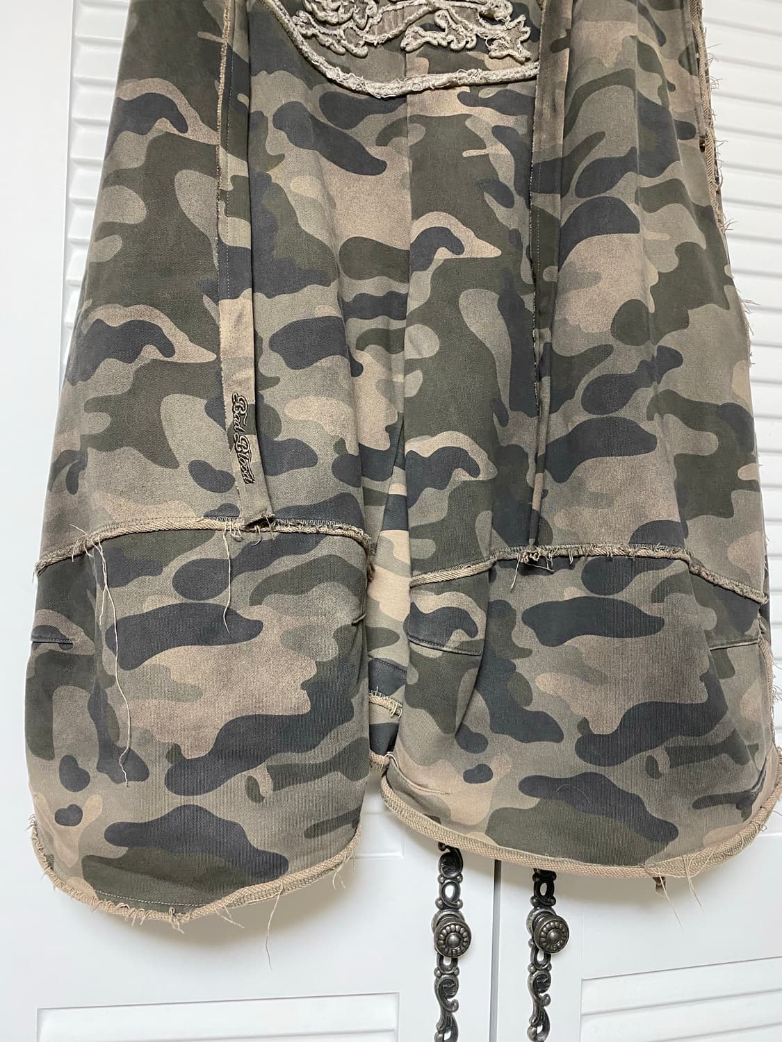 배드블러드 카모 버뮤다 팬츠 S 상품이미지3