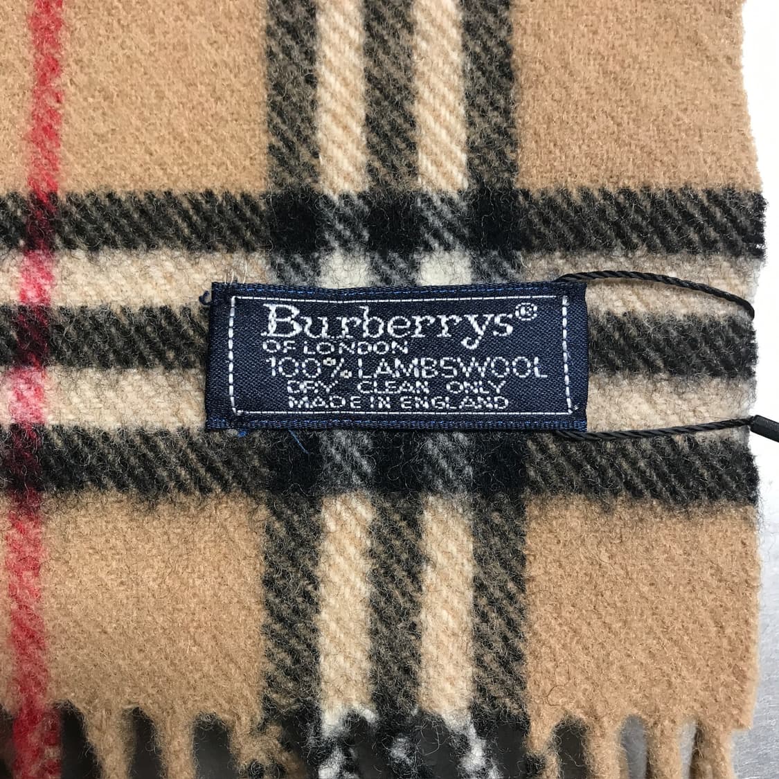 버버리 정품 램스울 머플러 베이지 상품이미지4