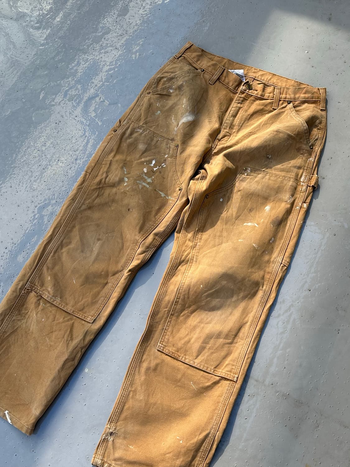 [칼하트] •Carhartt Double Knee B136-BRN 상품이미지3