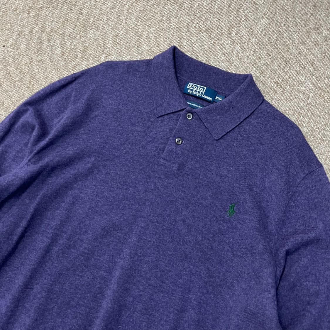 폴로 랄프로렌 메리노울 카라니트 상품이미지3