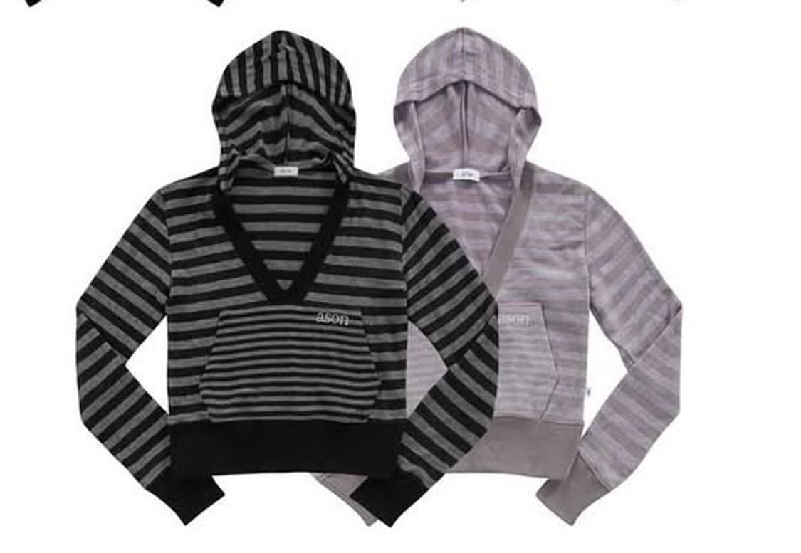 애즈온 니트 후드(purple) 상품이미지1