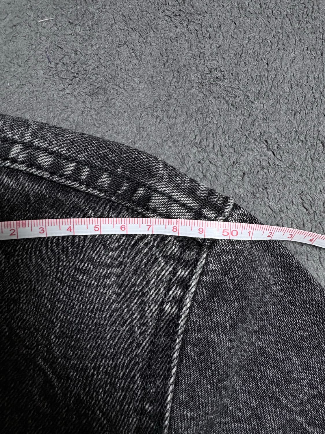 (L) 리바이스 알터드 흑청 데님 트러커 자켓 상품이미지7