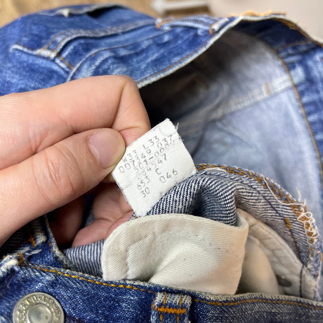 80s USA 리바이스501xx [31/표기33] 상품이미지7