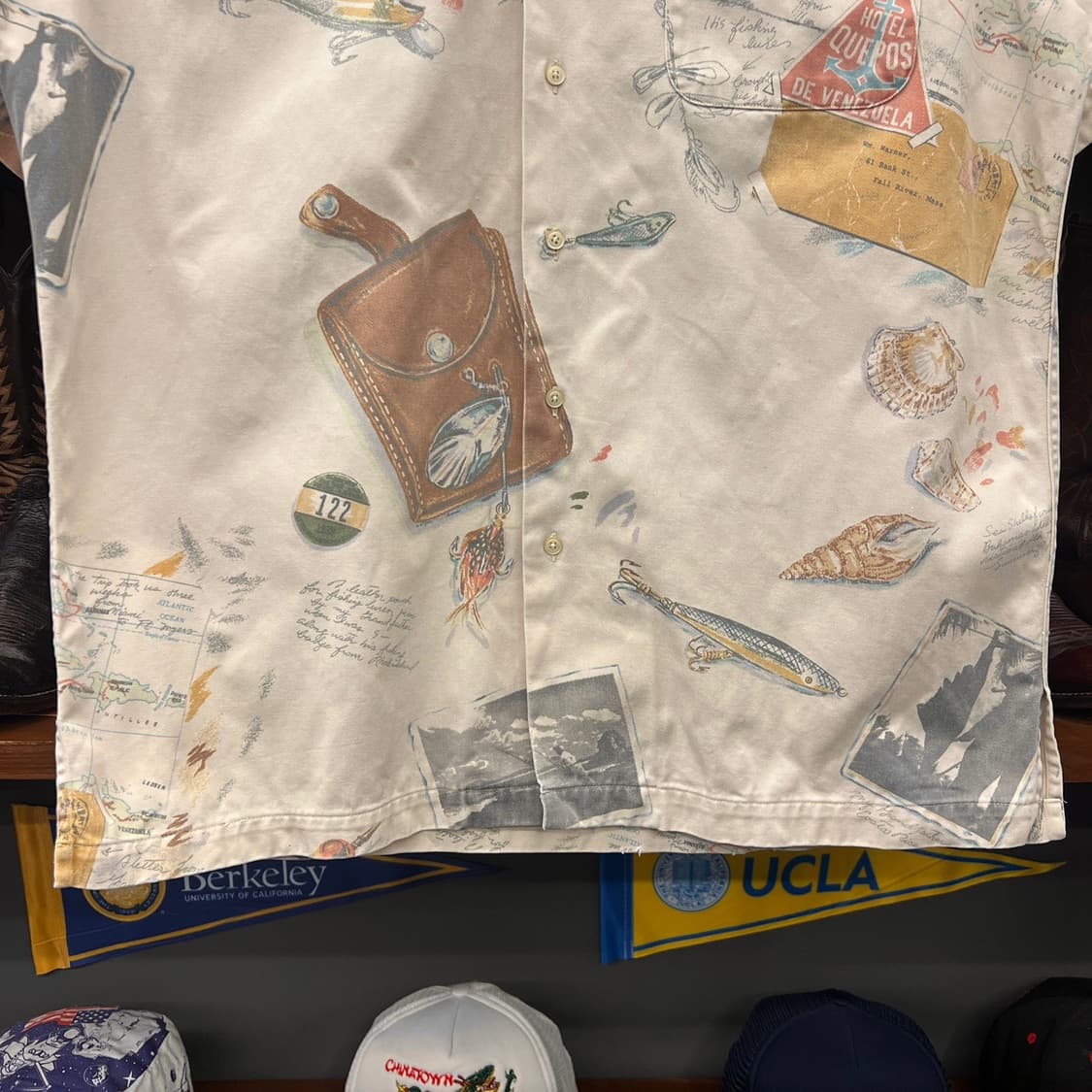 Rare 90s 폴로 랄프로렌 아웃도어 캠프반팔셔츠 made in usa 상품이미지4