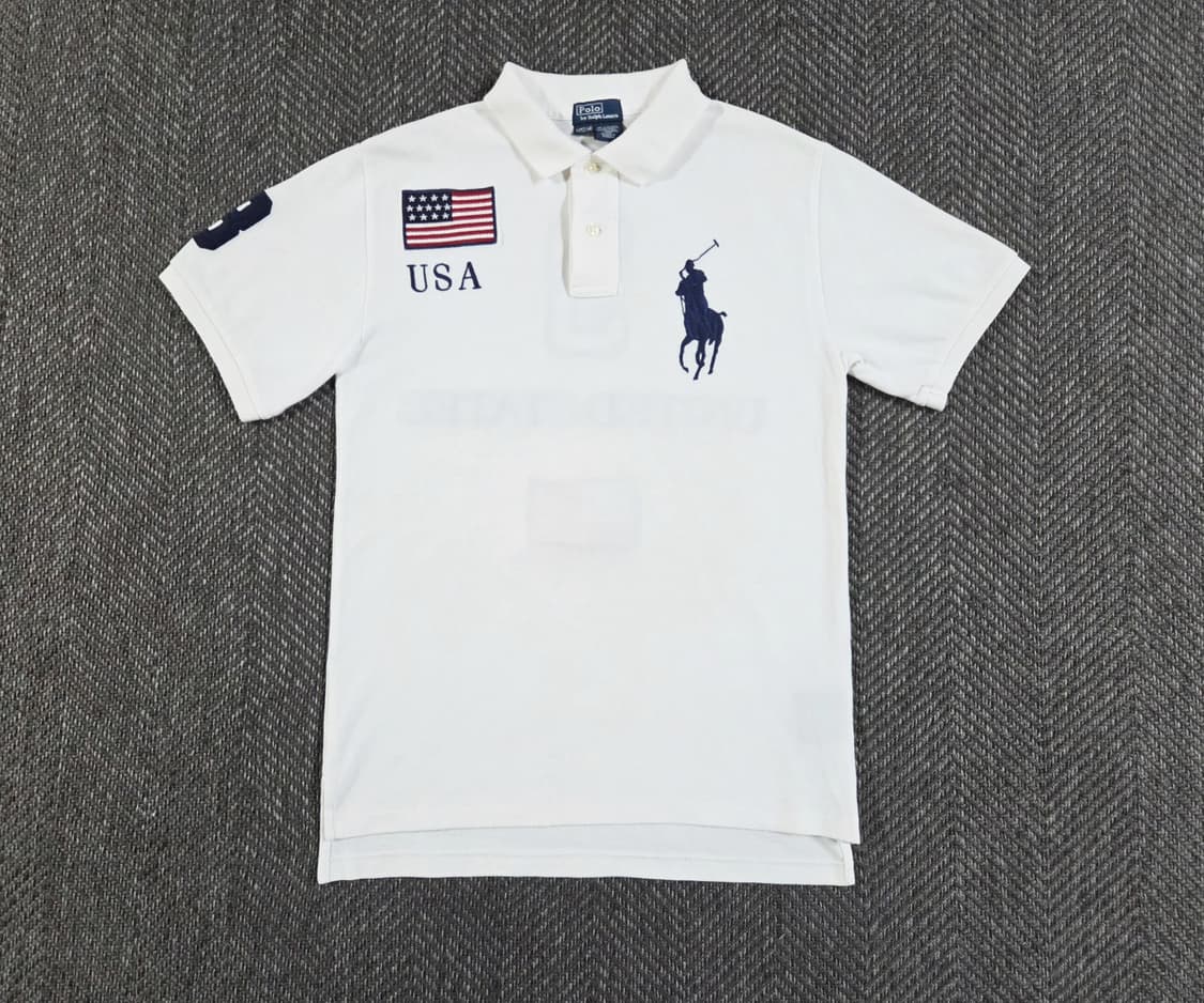 폴로 랄프로렌 치프키프 USA 성조기 빅포니 반팔 카라티
 상품이미지1