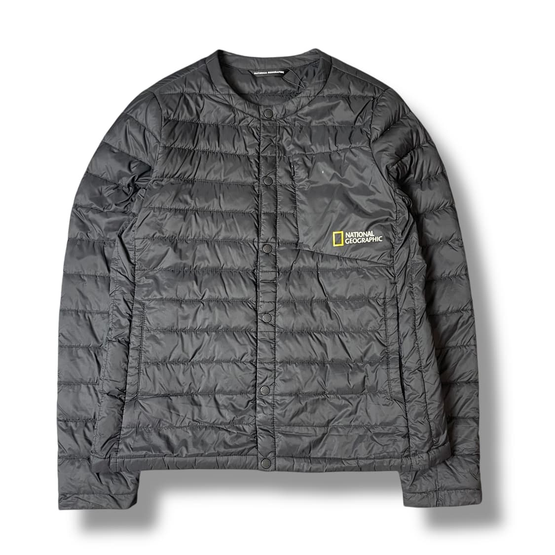 내셔널지오그래픽 스냅 경량 패딩 S 상품이미지1