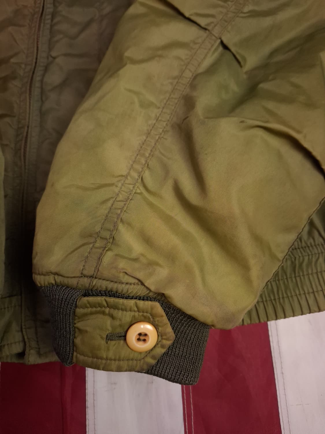 빈티지 미해군 G-8 복각 나일론 웹 항공 자켓 상품이미지3