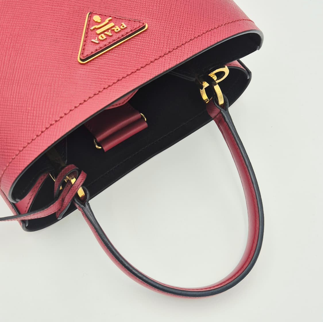 프라다 1BA212 사피아노 두블레 파니에 미듐 숄더백 상품이미지3