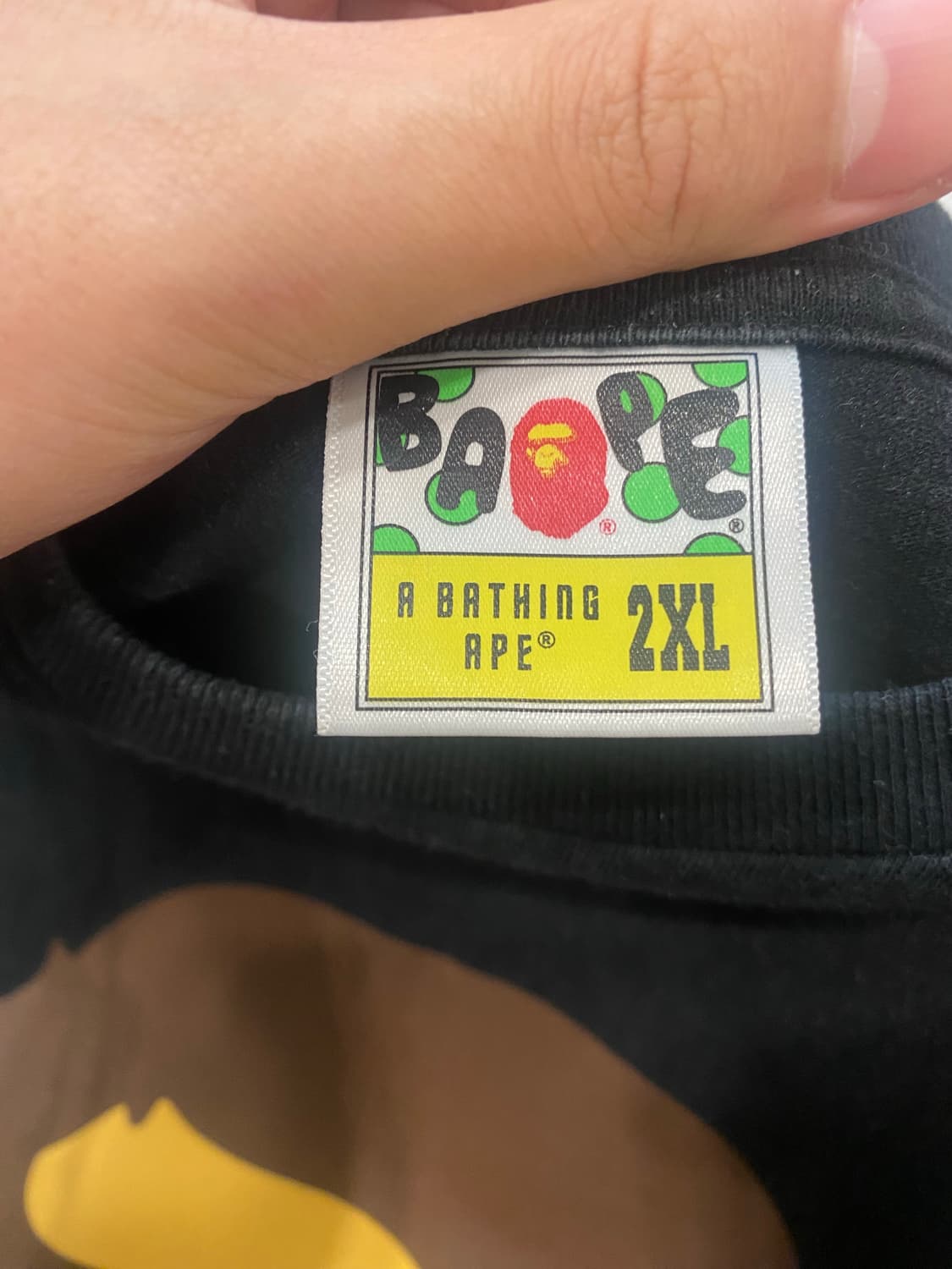 베이프 빅 에이프 헤드 티셔츠 상품이미지3