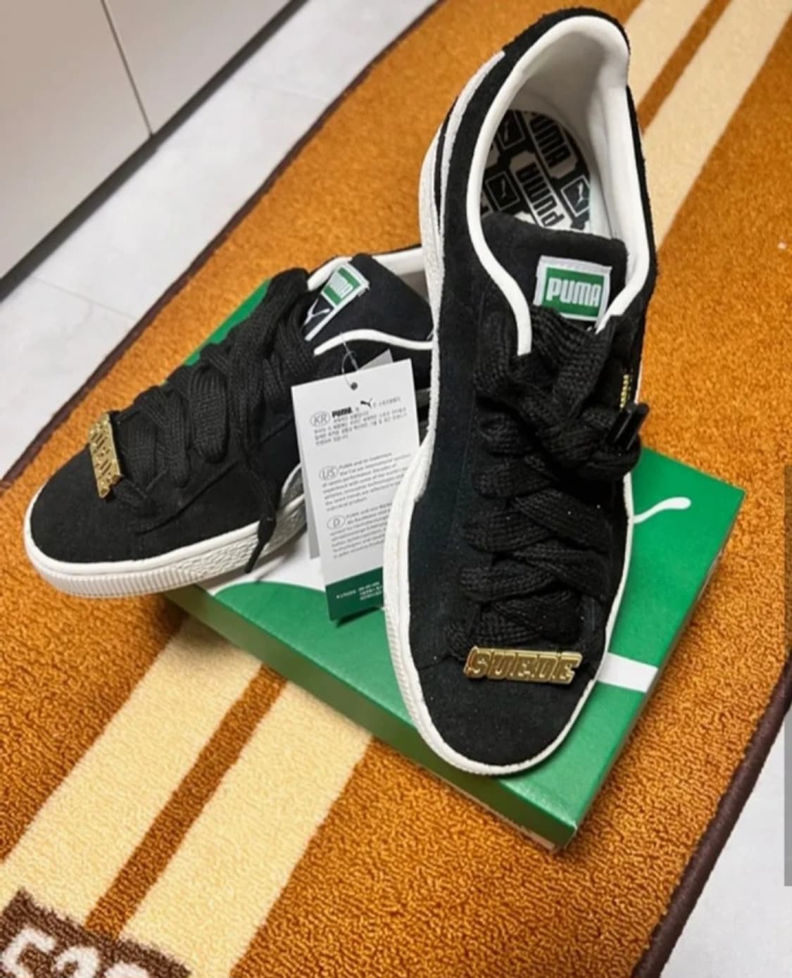 푸마 스웨이드 블랙 상품이미지1