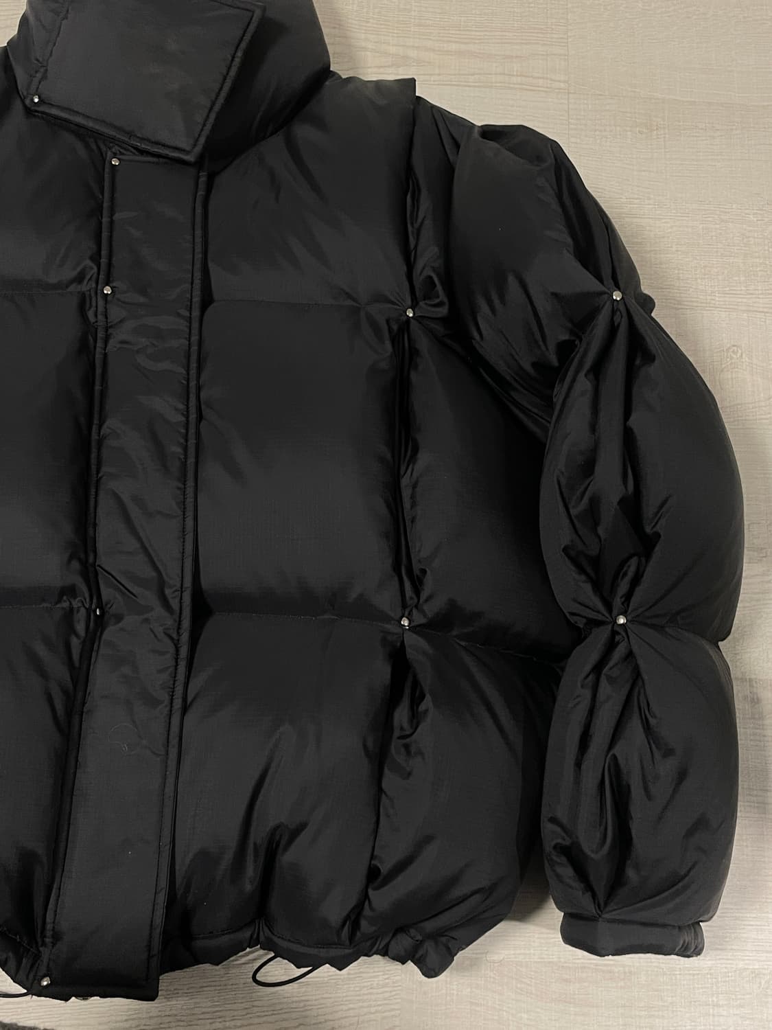 유스(youth) 하이넥 셔링 패딩 sample 상품이미지1