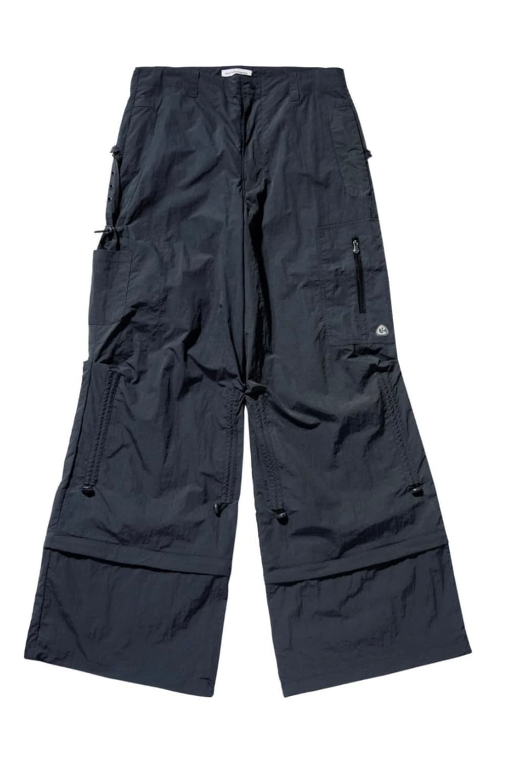 SUU lace string pants charcoal 상품이미지2