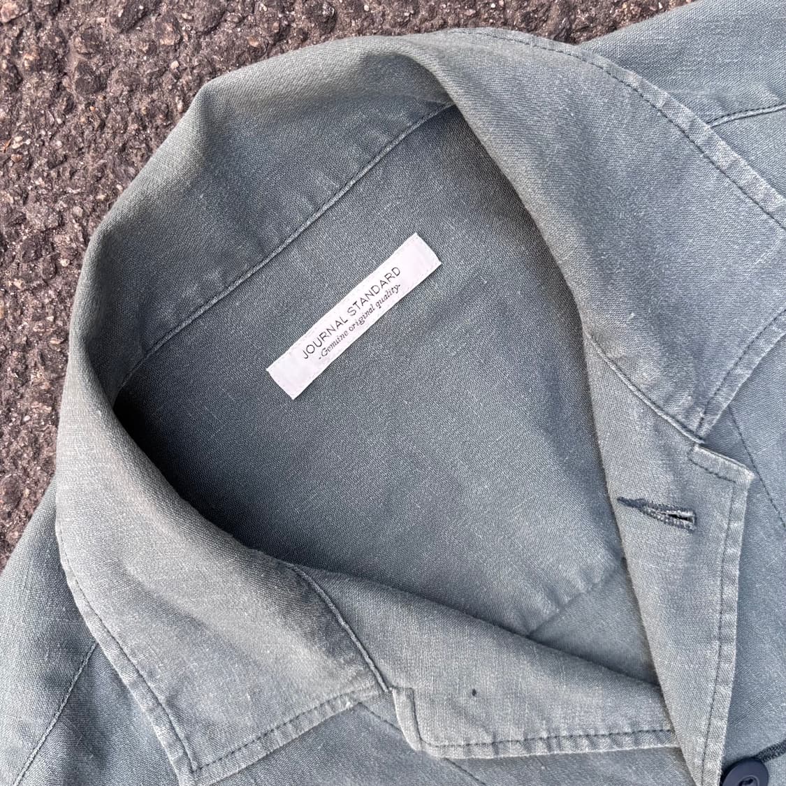 일본 저널 스탠다드 린넨 자켓 상품이미지3