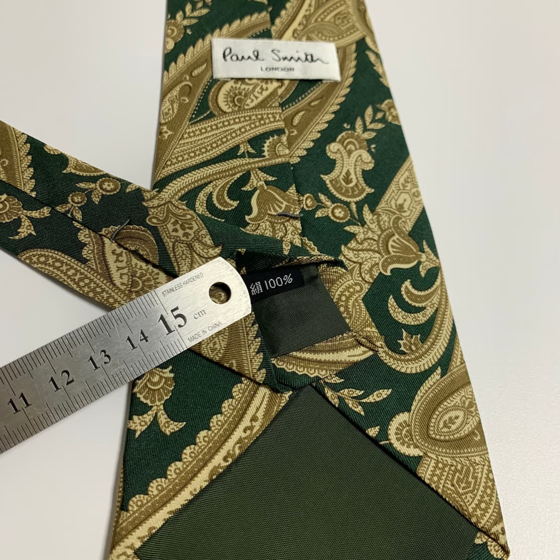 폴스미스(Paul smith) 페이즐리 명품 클래식넥타이 A+등급 상품이미지7