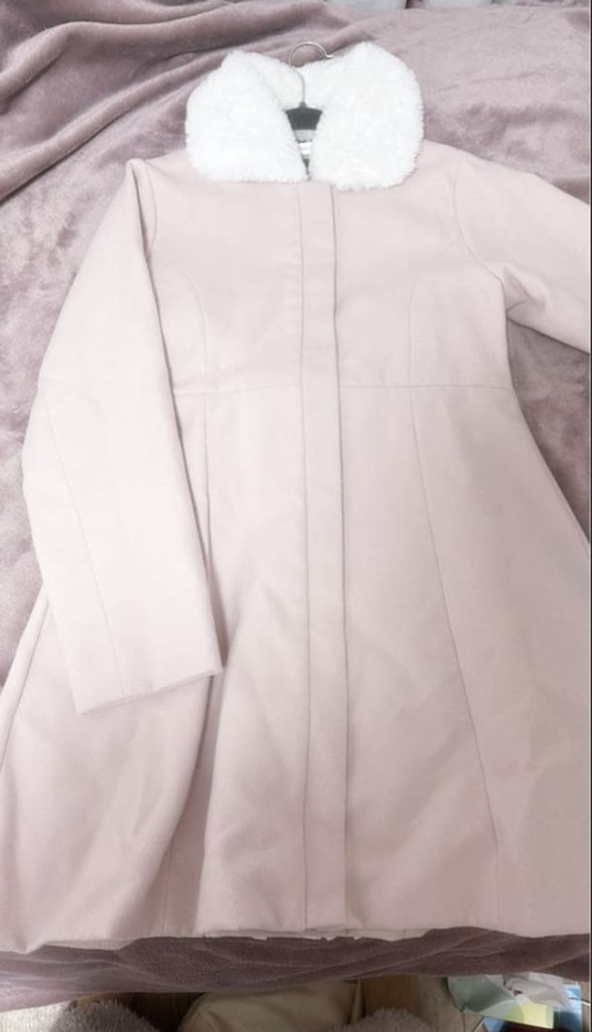 디어마이러브 디마럽 레이스 리본 백포인트 코트 s 양산형 상품이미지2