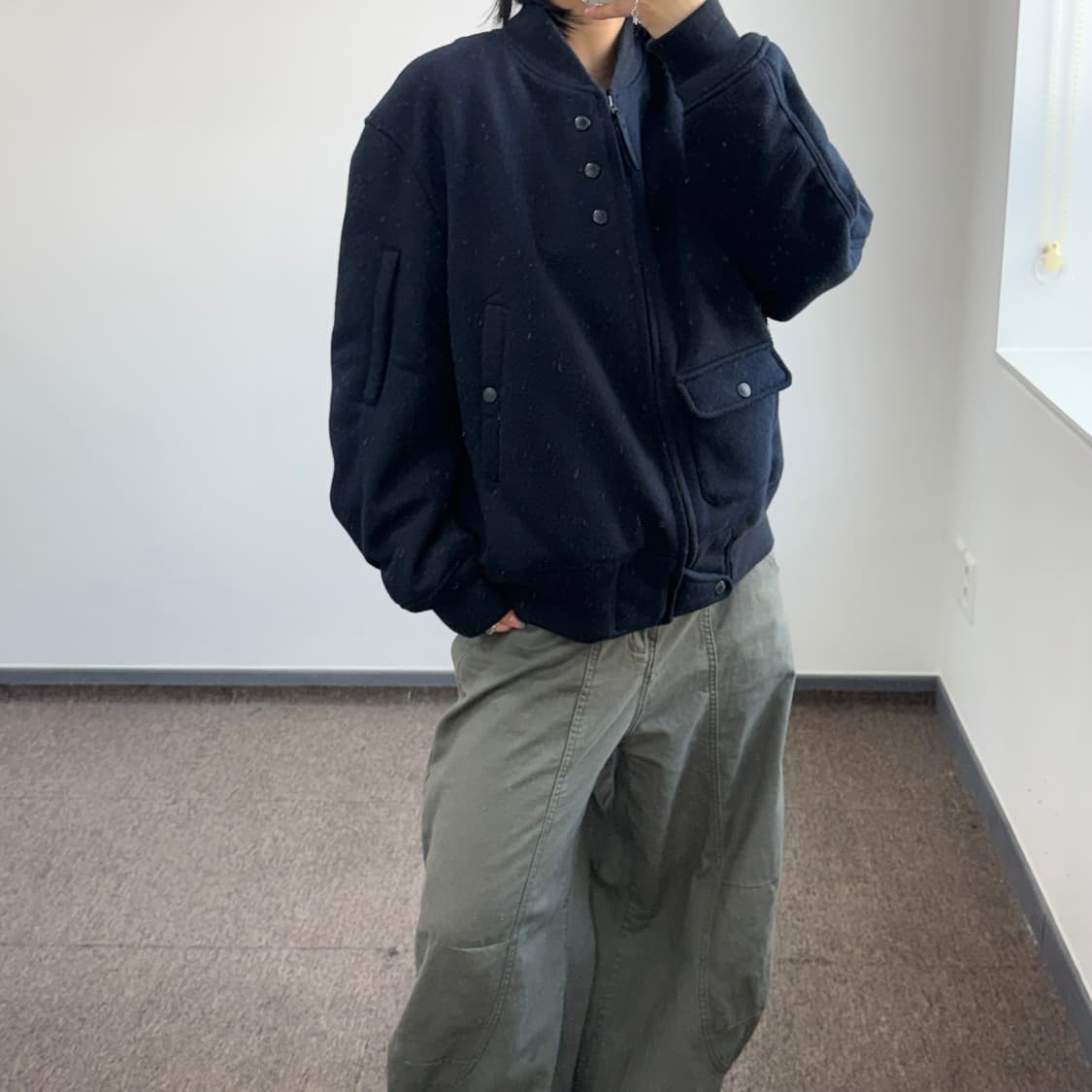 Uniqlo Engineered Garments 유니클로 네이비 자켓 상품이미지2