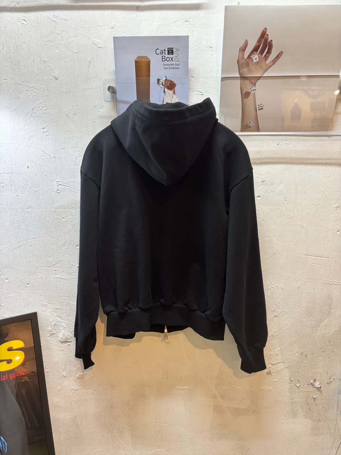 coor 쿠어 미니멀 코튼 후디드 집 점퍼 상품이미지2