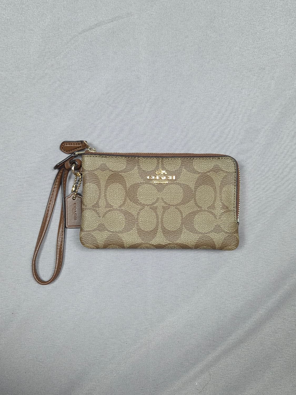 [코치] 시그니처 더블 지퍼 코너 리스트릿 | G00015 상품이미지1