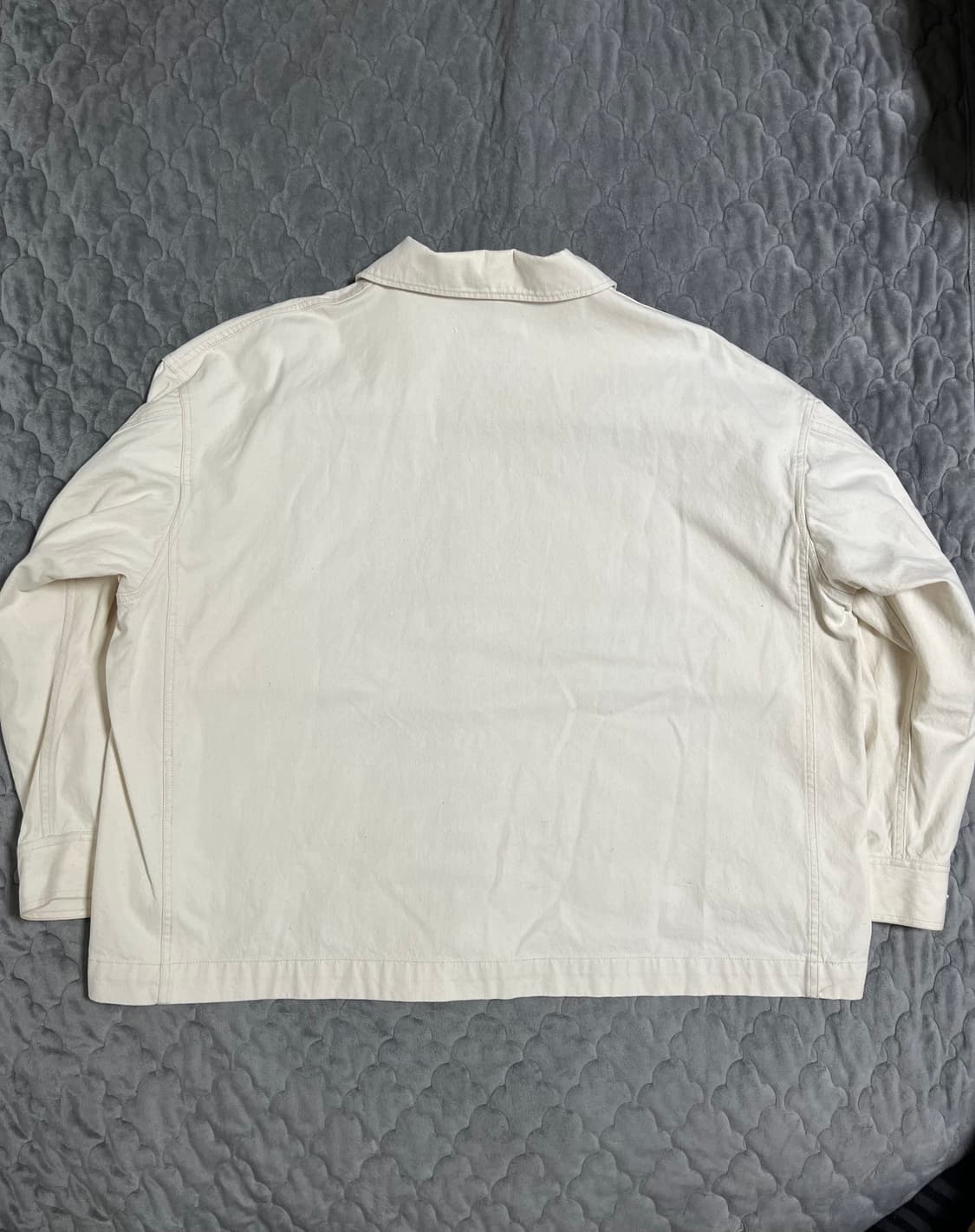 [OS] ISSUE THINGS 이슈띵스 Type 01 워크자켓 크림 상품이미지7