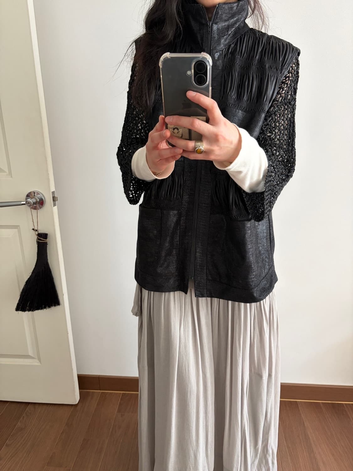 shirring vest 상품이미지3