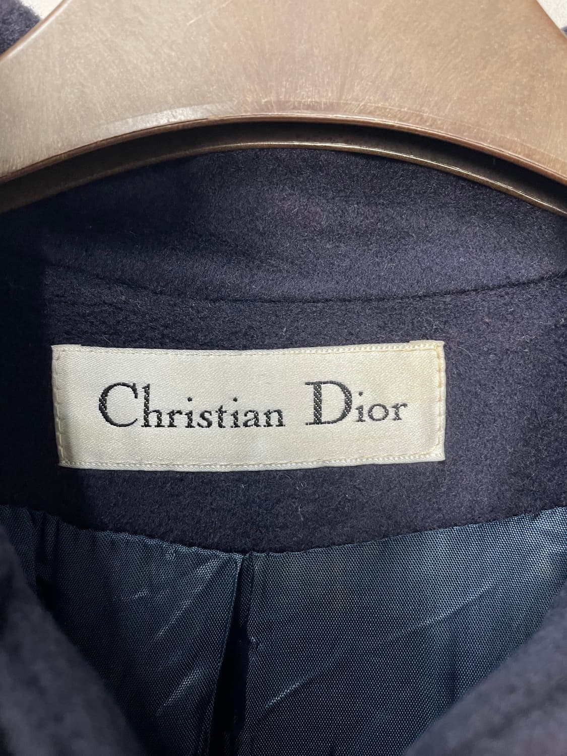 크리스챤 디올 네이비 롱 코트 H1284 상품이미지5