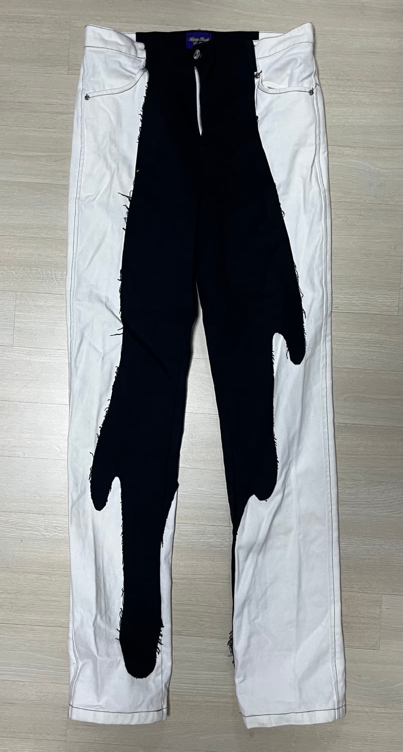 해피피플갤러리 black&white 바지 상품이미지2