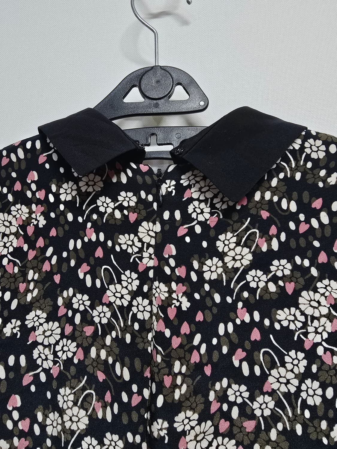 질스튜어트 플라워 패턴 레이스 카라 원피스 상품이미지6