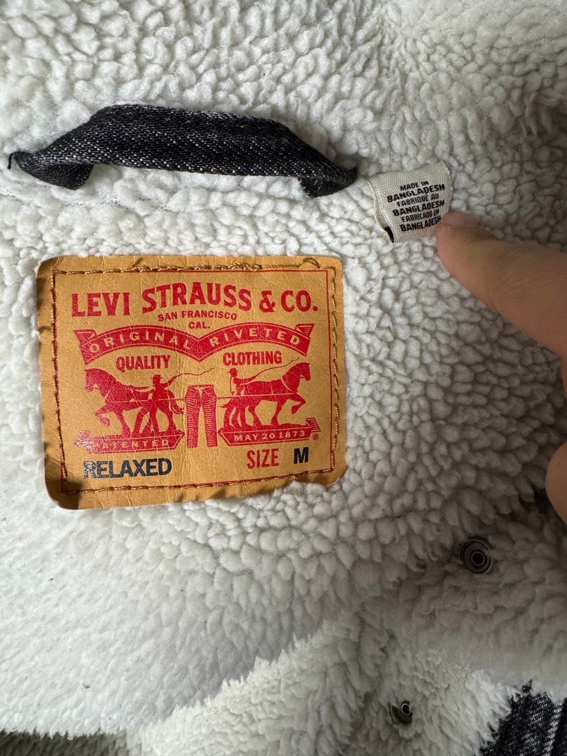 리바이스 실버탬 쉐르파 상품이미지3