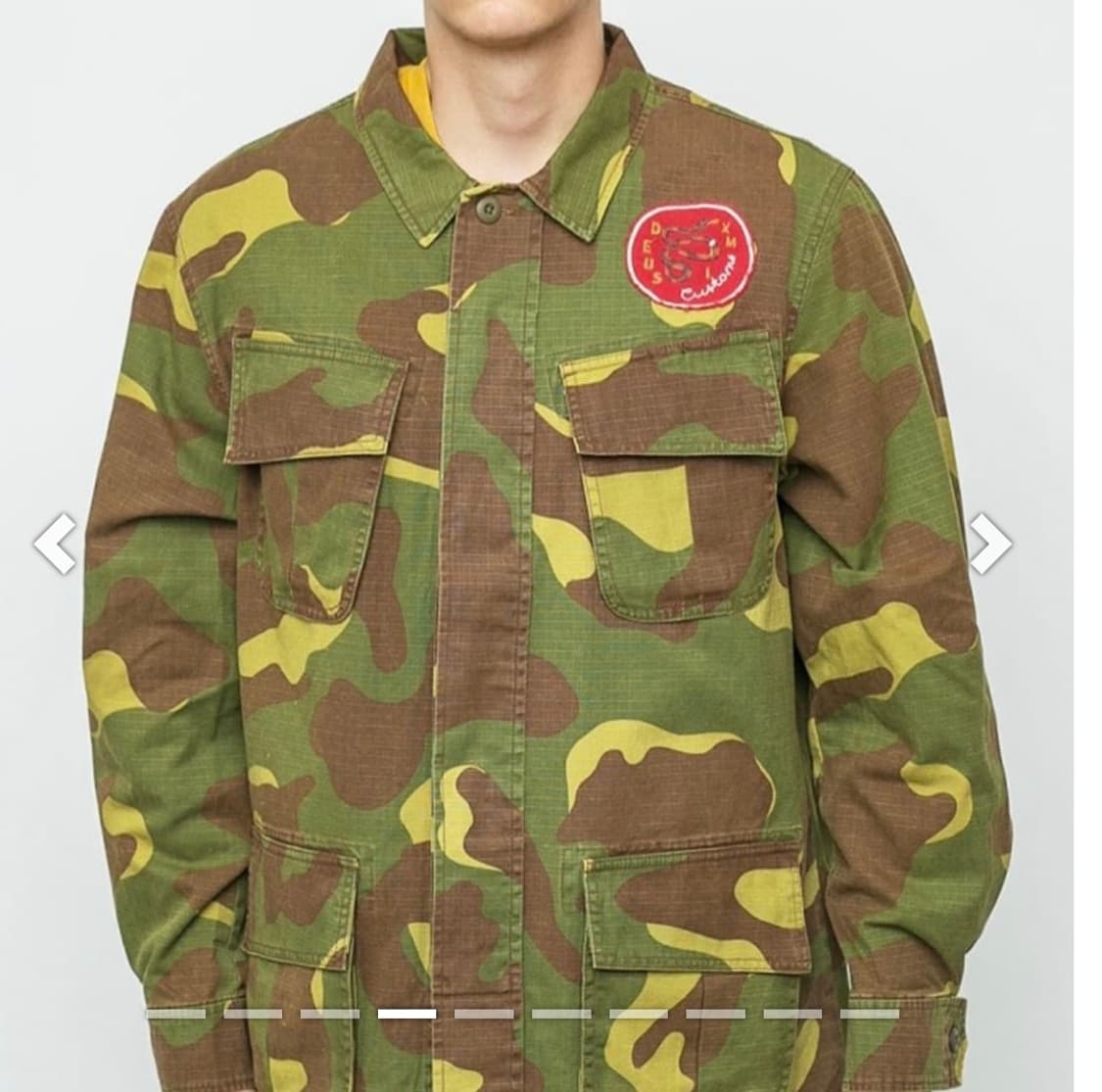 데우스 엑스 마키나 트래비스 카모 오버 셔츠 자켓 라지 상품이미지1