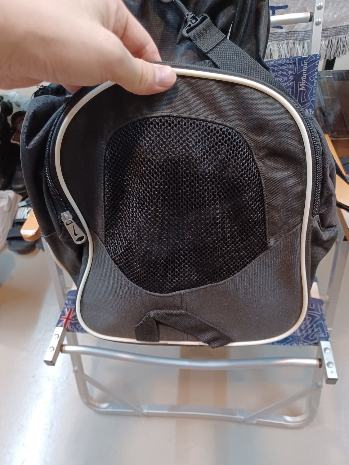 나이키 스포츠백 검흰 상품이미지3