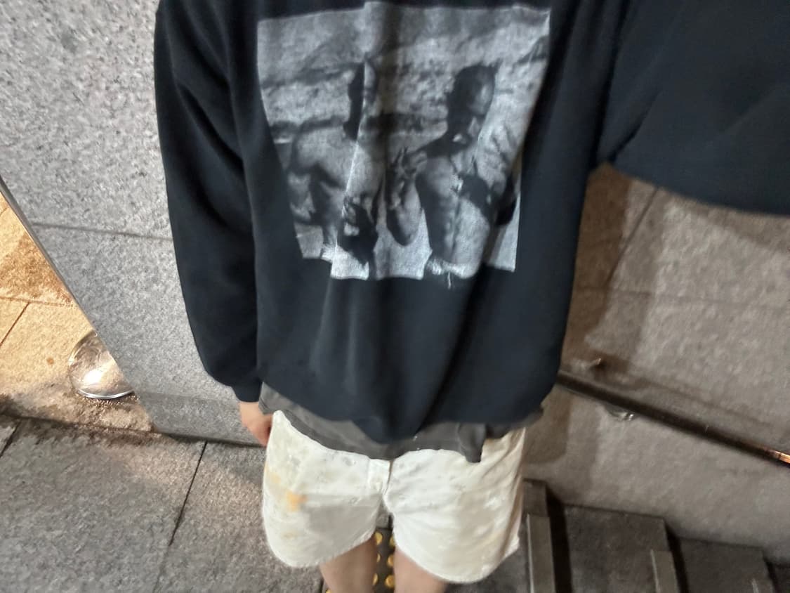 00s 2pac snoop portrait sweatshirt 상품이미지1