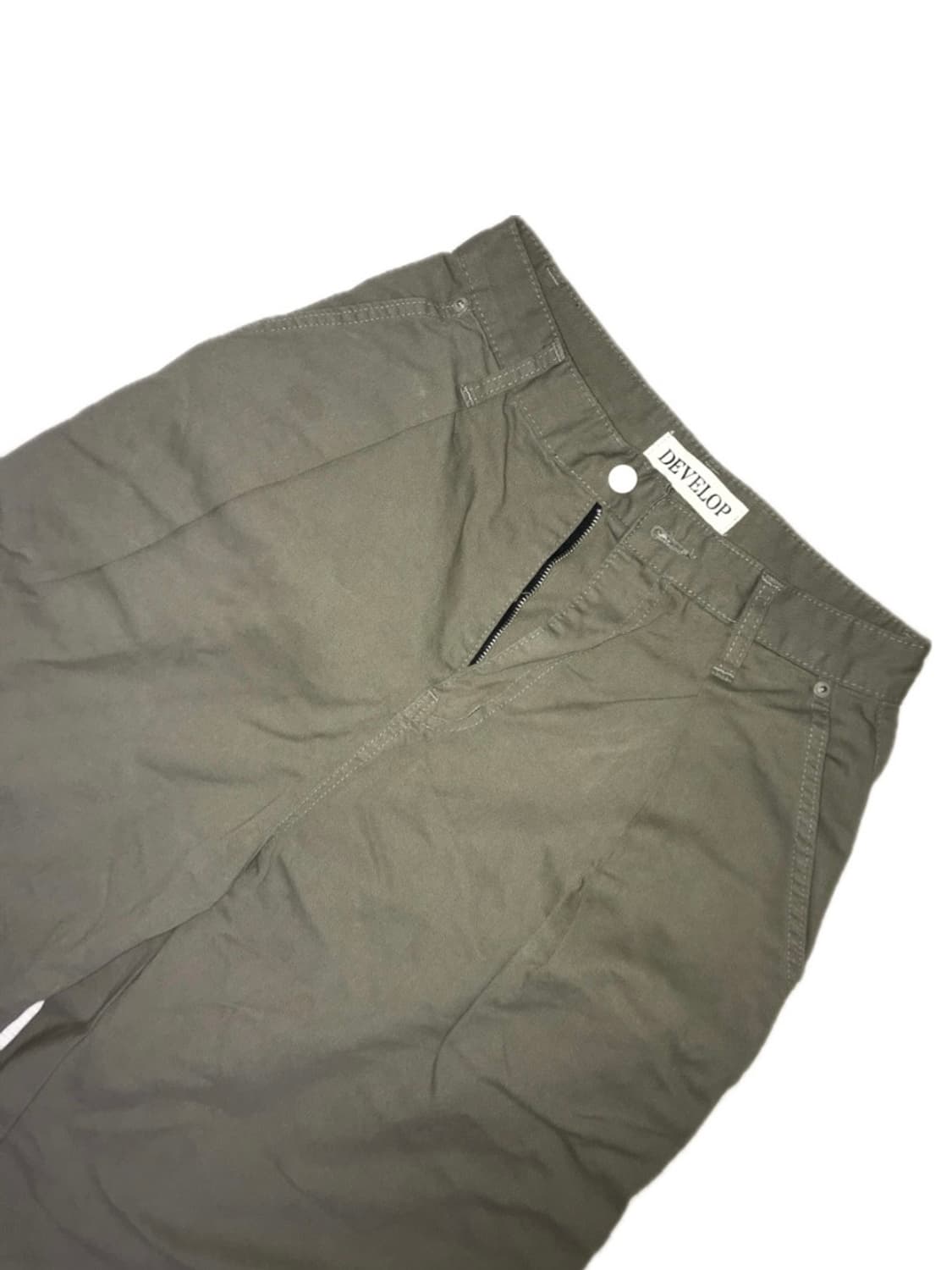 카키 배기 팬츠 상품이미지2