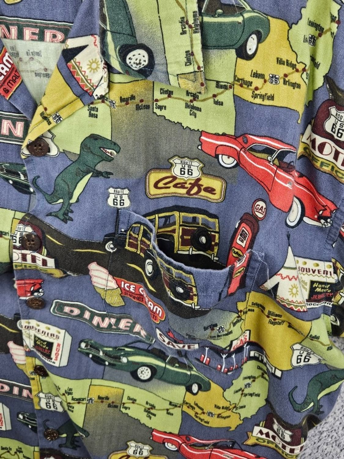 데이비드 캐리 오리지널스 반팔 셔츠 ( L ) / 11959 상품이미지10