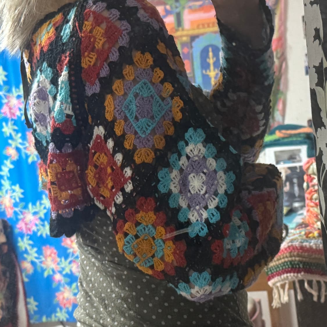 크로셰 모티브 볼레로 가디건 상품이미지4