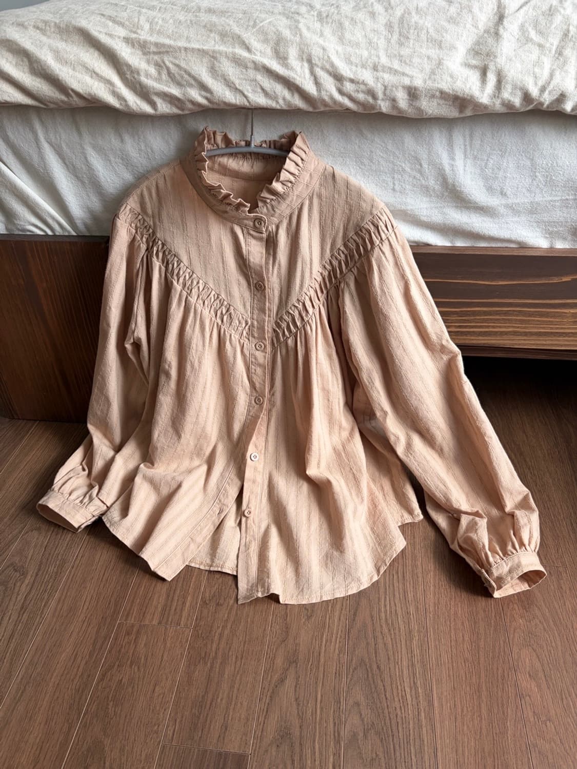 balloon frill blouse 상품이미지1