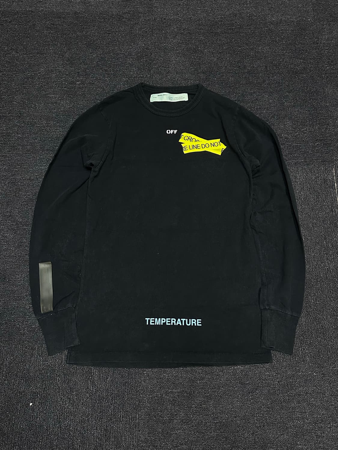 오프화이트 SS18 Temperature  컬렉션  슬리브 상품이미지2