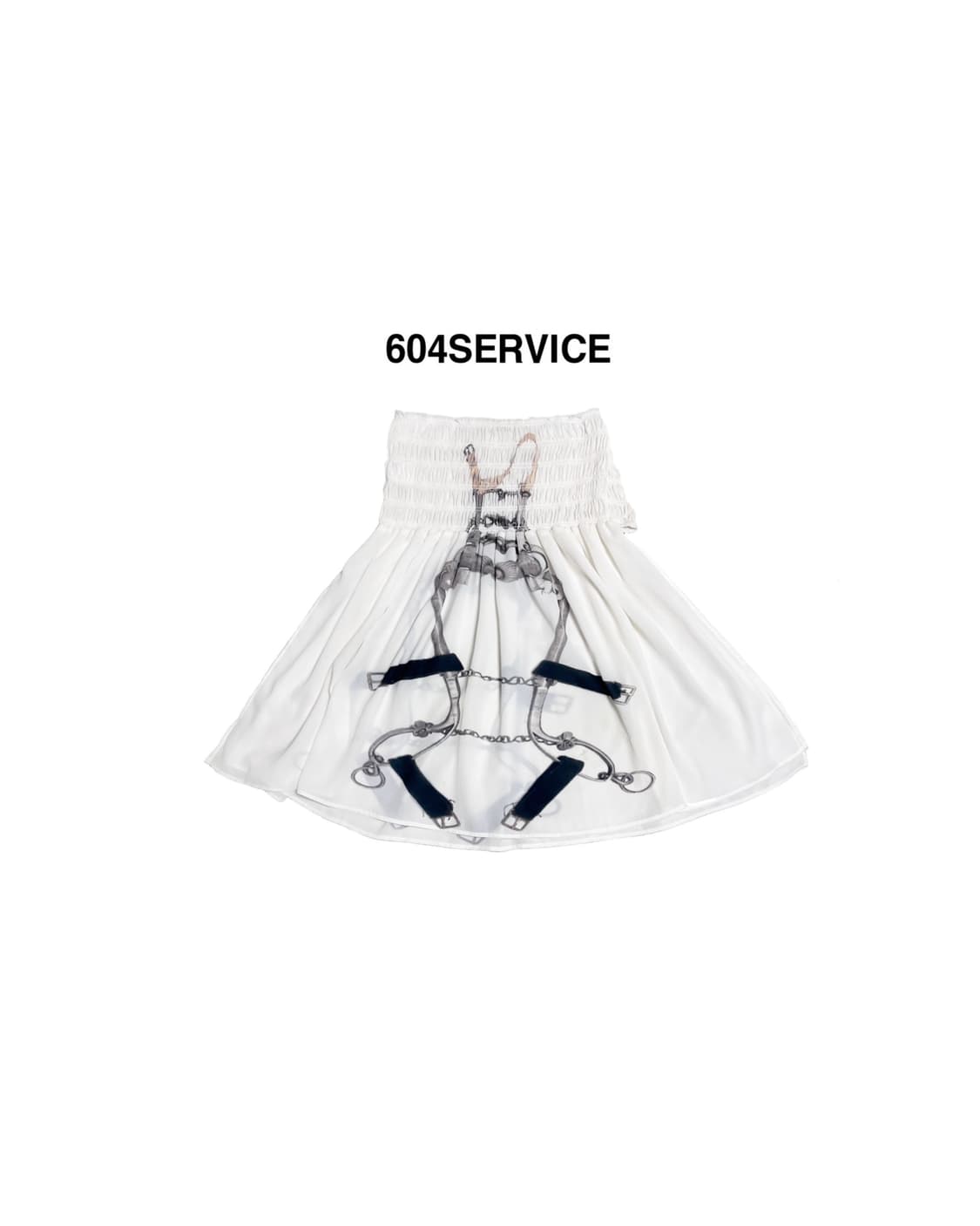 604Service Smoked Side Slit Skirt 스커트 상품이미지1