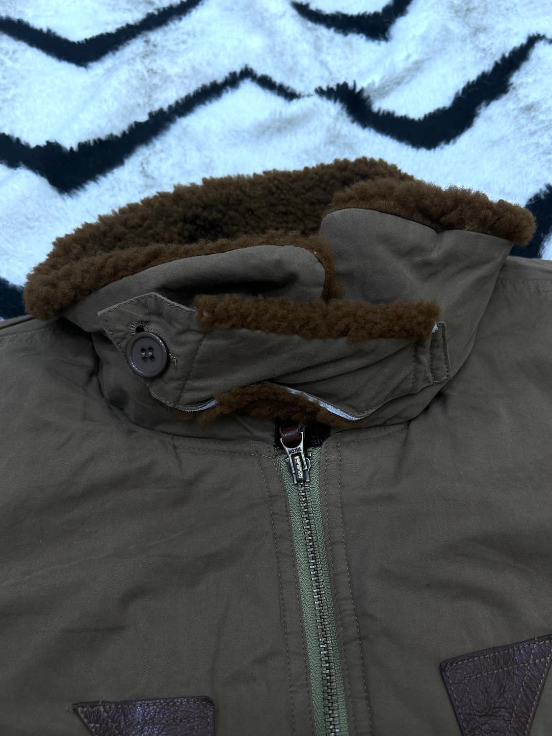 [XL]RRL Type-A2 플라이트 자켓/빈티지브라운 상품이미지5