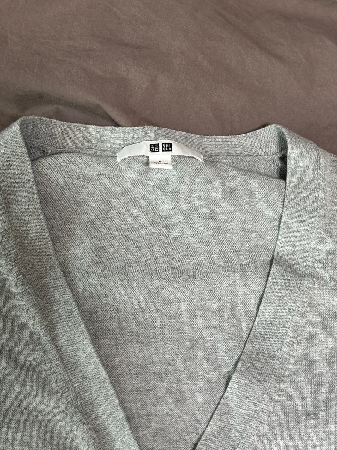 유니클로 가디건 그레이 상품이미지2