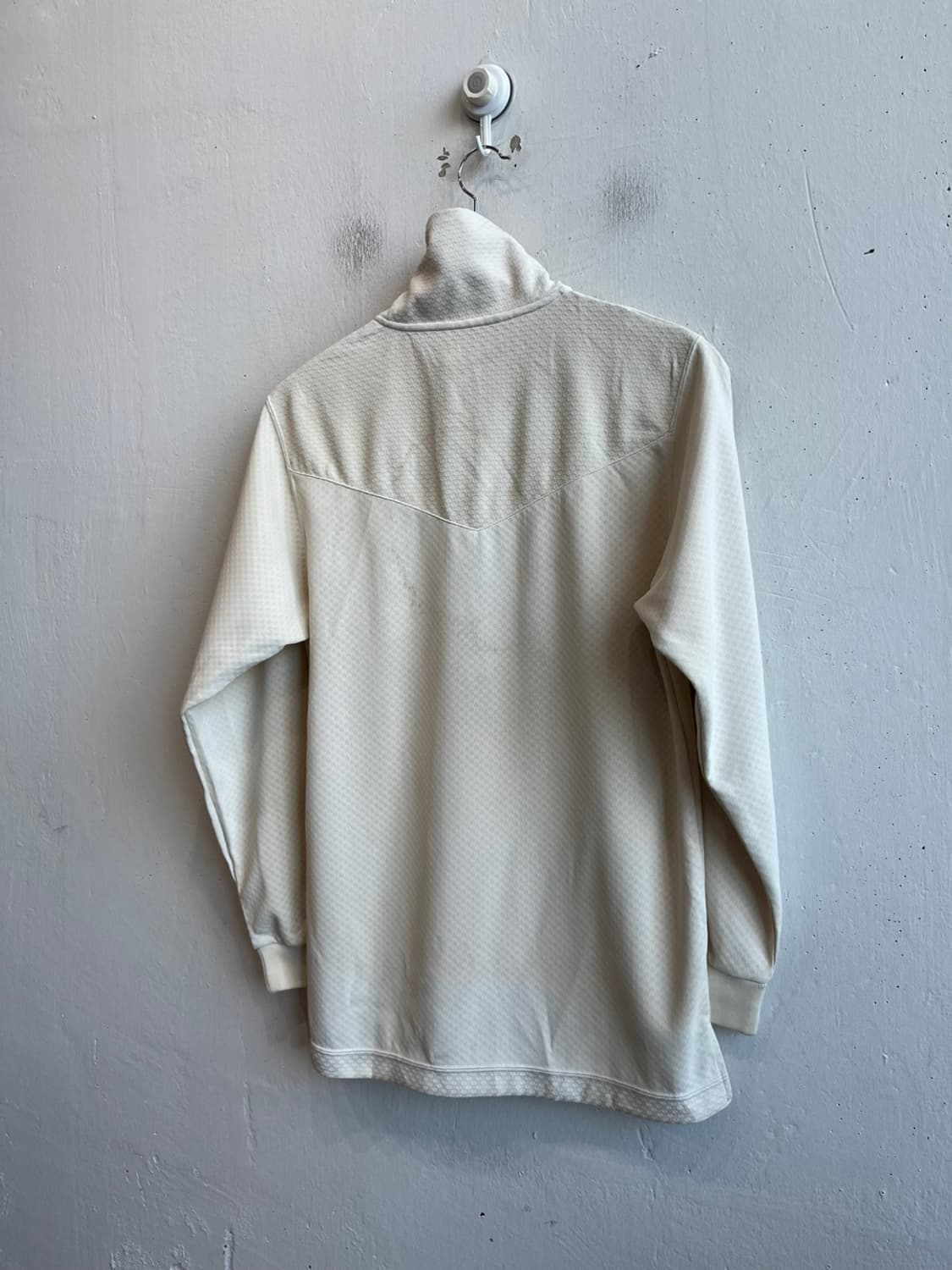 미즈노 로고 스포츠 하프집업 롱슬리브 탑 M 상품이미지3