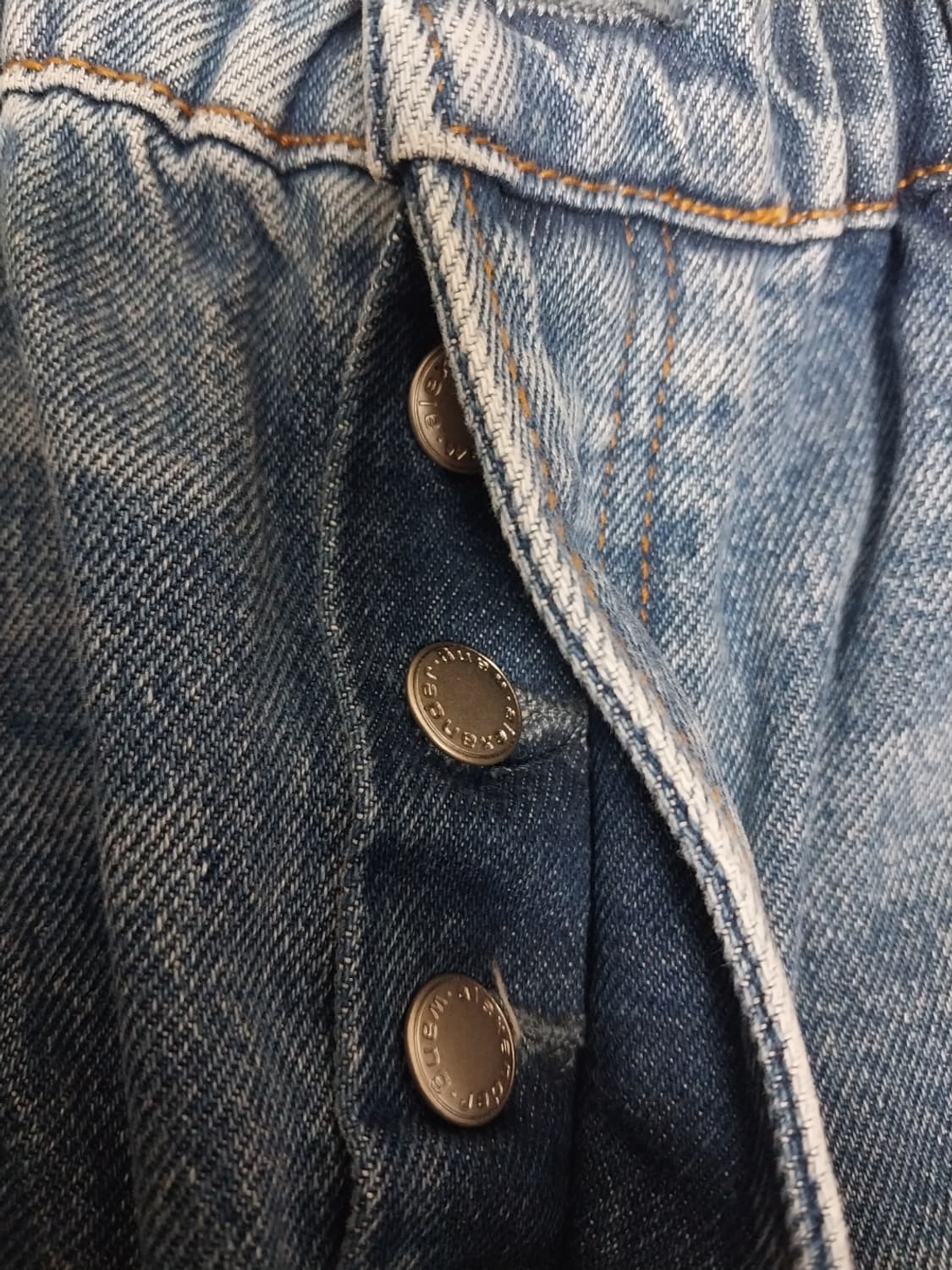 [정품] 알렉산더왕 오버핏 데님 쇼츠 상품이미지7