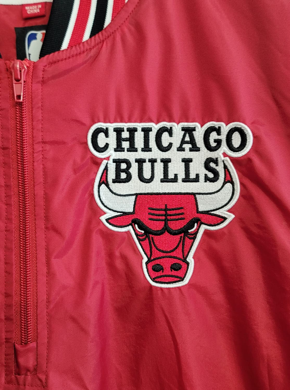 미첼엔네스 올드스쿨 NBA 시카고불스 아노락자켓(웜업풀오버자켓) 판매 상품이미지6