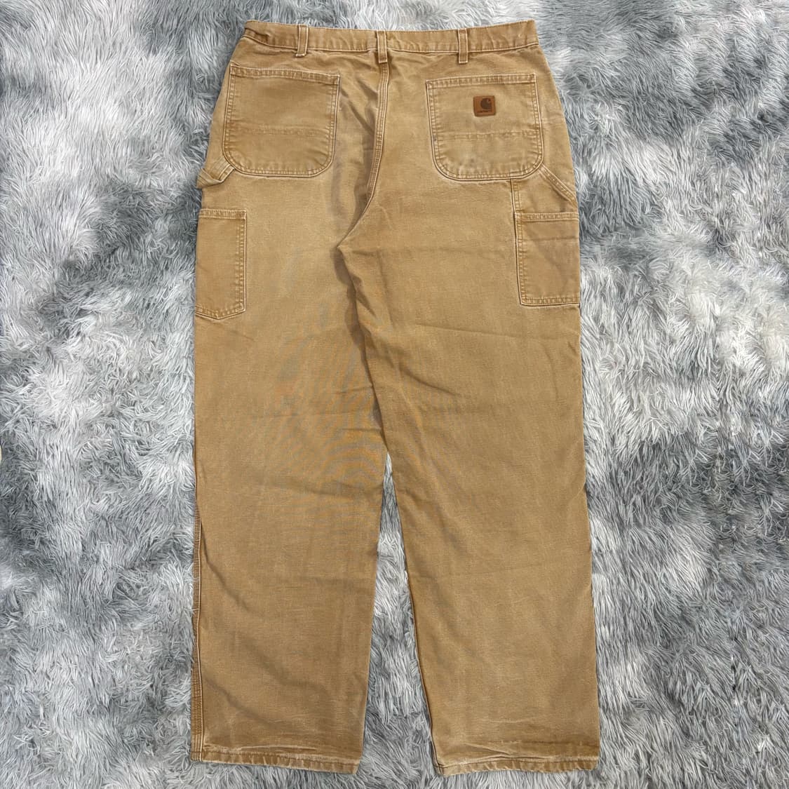 빈티지 칼하트 B11 BRN 싱글니 카펜터 팬츠 상품이미지4