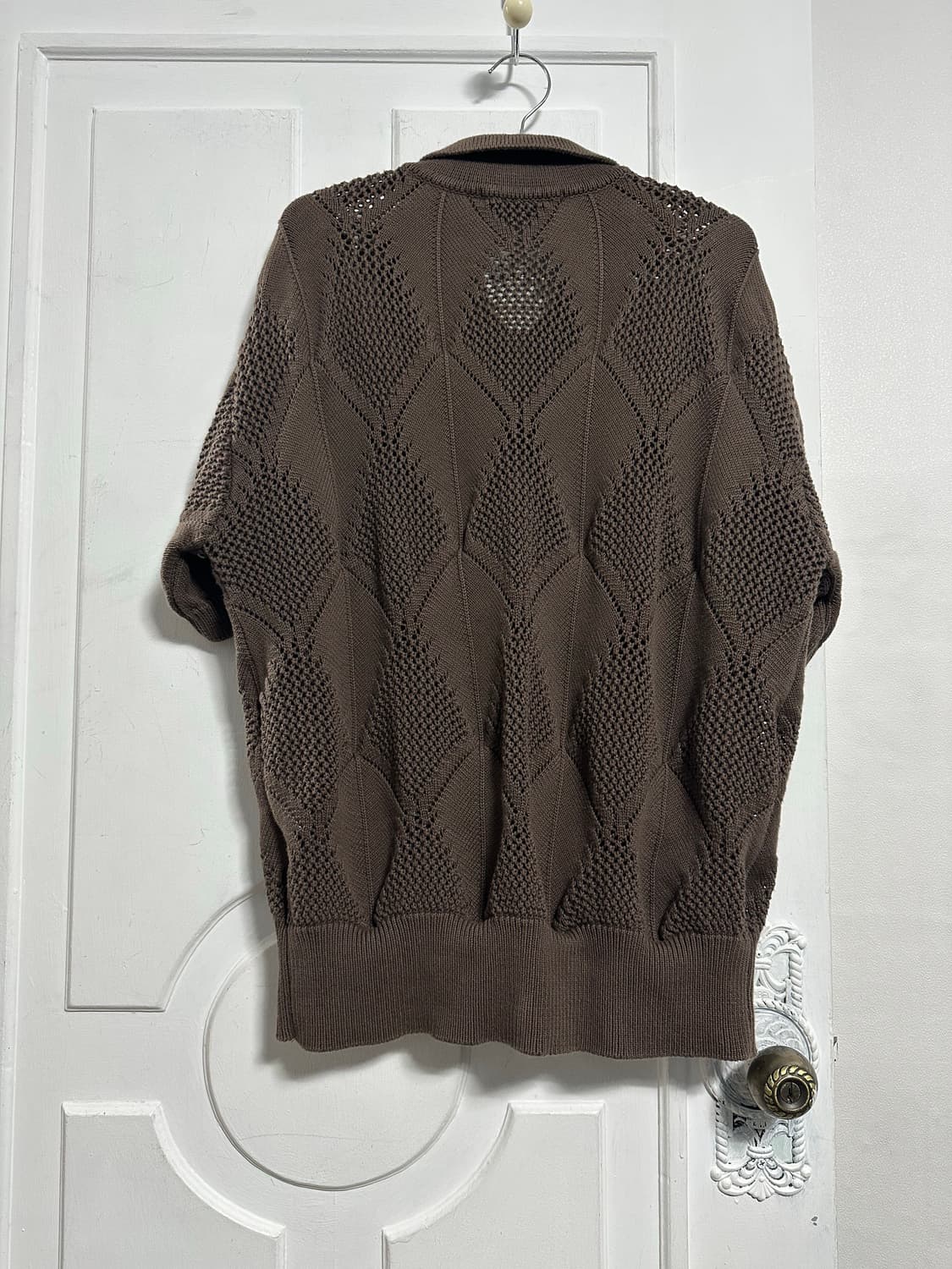 애프터프레이 리프 크로쉐 하프 가디건 상품이미지2