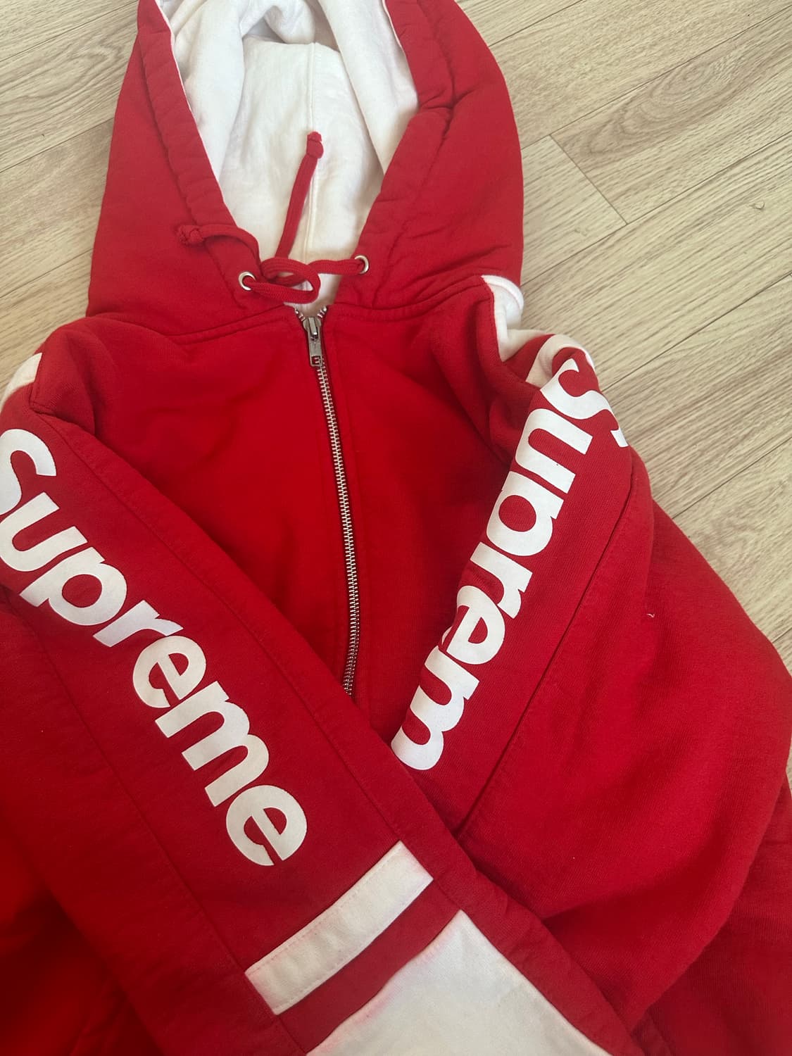 슈프림 후드집업 교신가능 상품이미지1