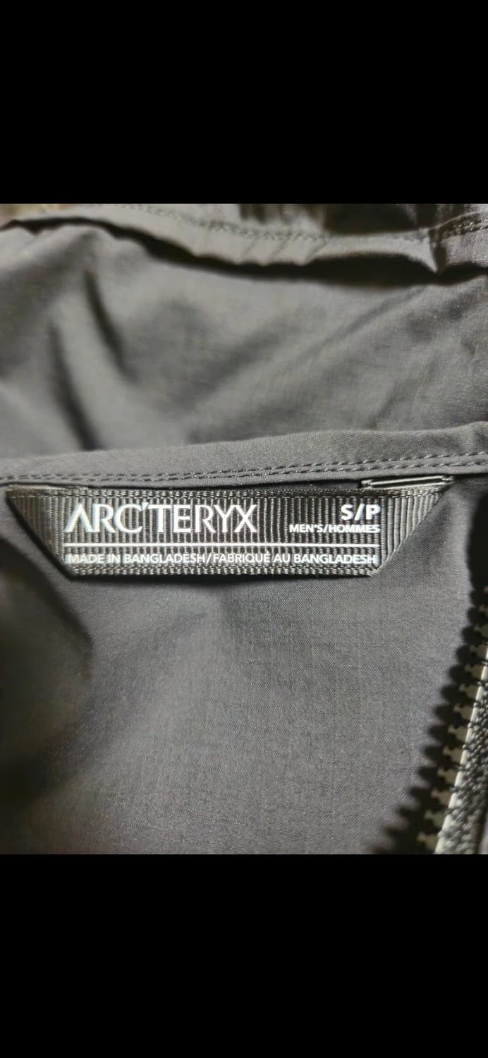 아크테릭스 스쿼미시 후디 블랙 S 상품이미지3