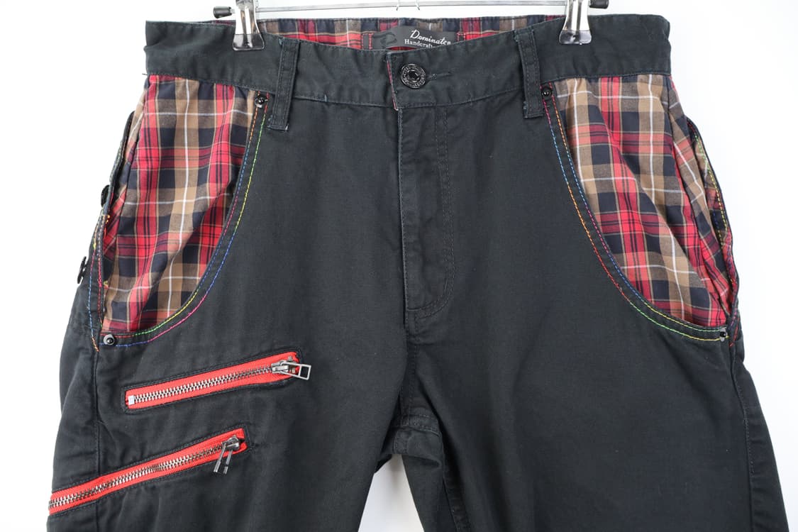 Jpn Y2k Black Detail Pants 상품이미지8
