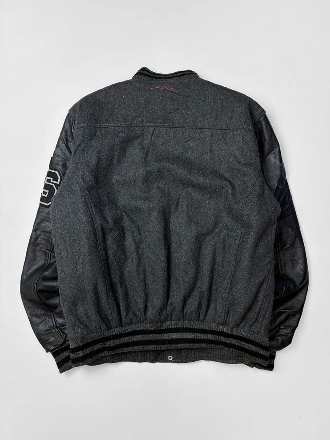 Teddy Smith 물소가죽 배색 바시티 자켓 PN5299 상품이미지6