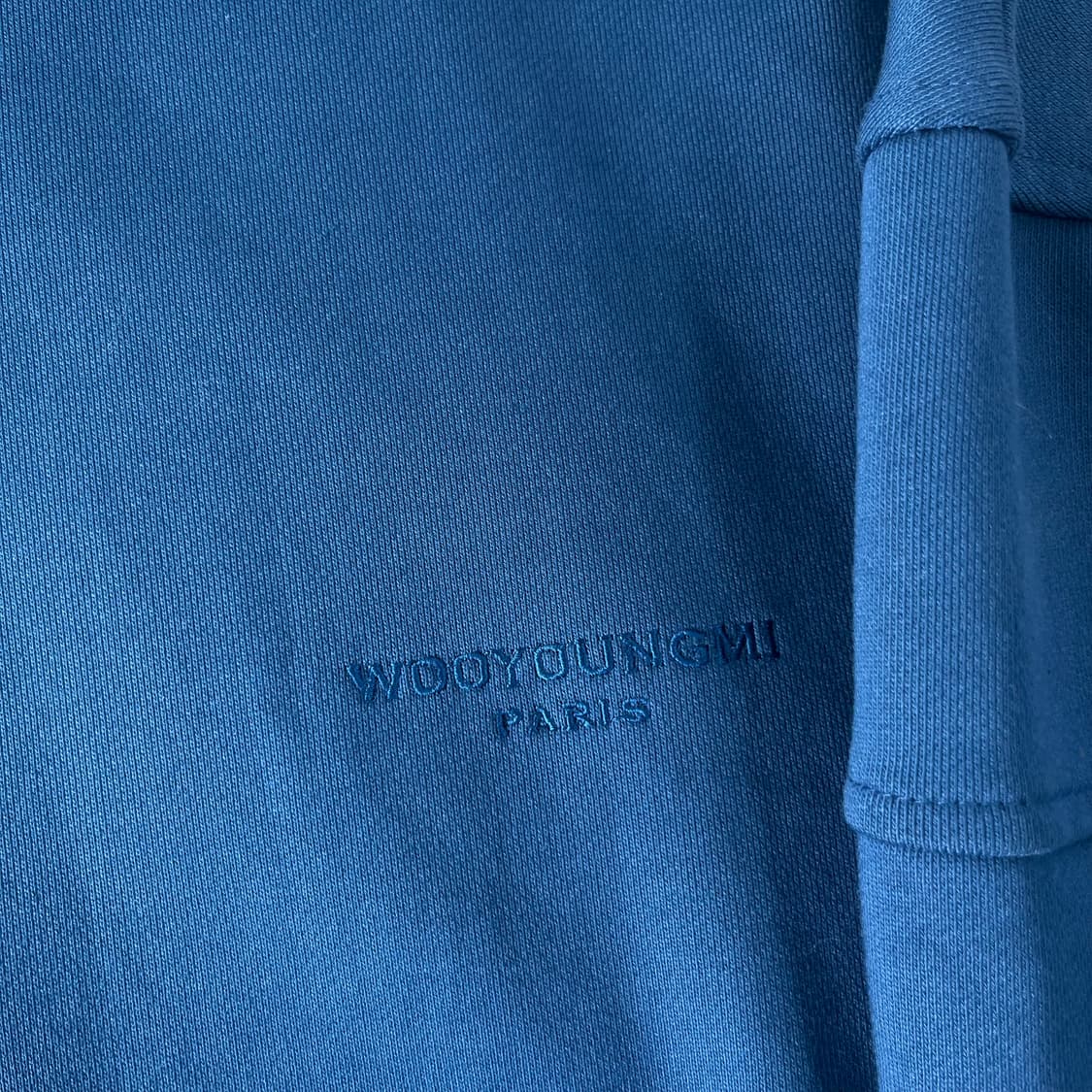 100 우영미 21FW 오버핏 후드티 상품이미지2